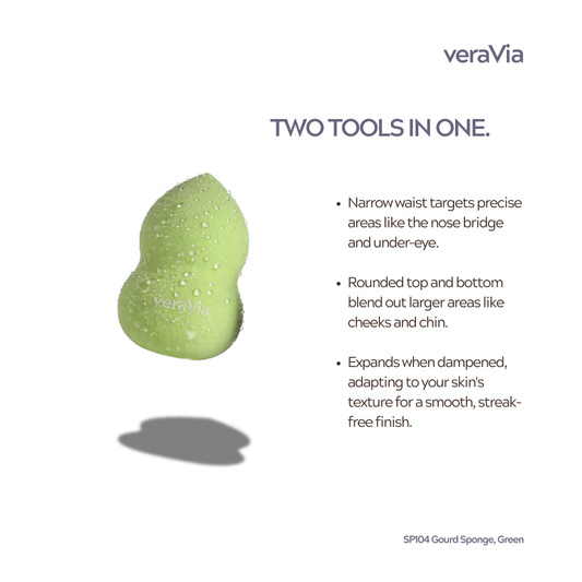 Hydrophilic Makeup Sponge | Gourd, Green