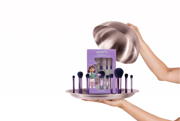 Travel Makeup Brush Sets Canada | veraVia - VeraVia