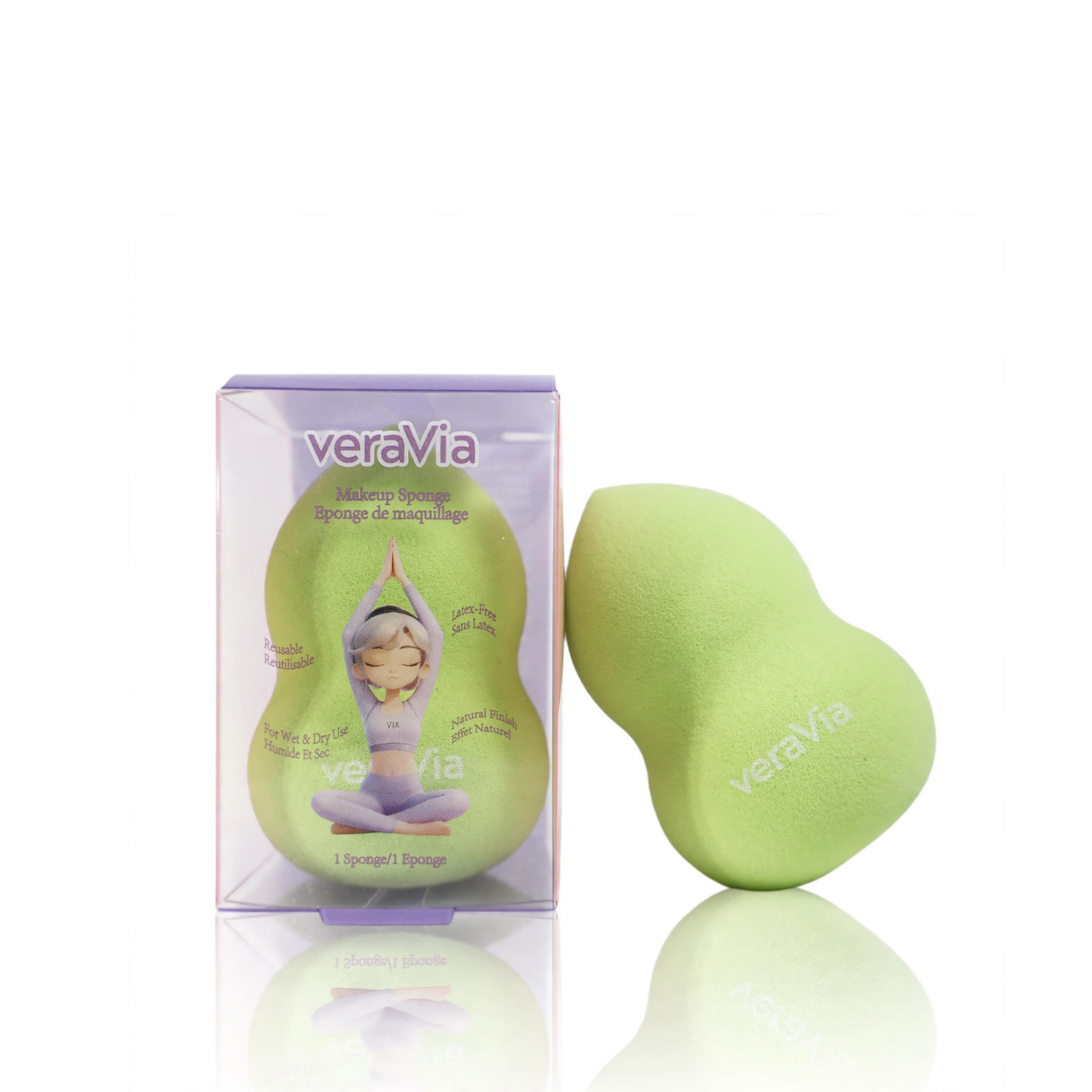 Hydrophilic Makeup Sponge | Gourd, Green
