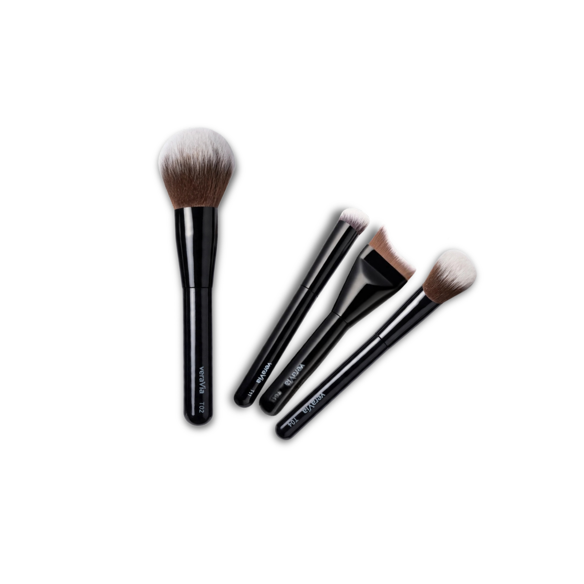 Lumibase Vegan Foundation Brush Set (4pc)