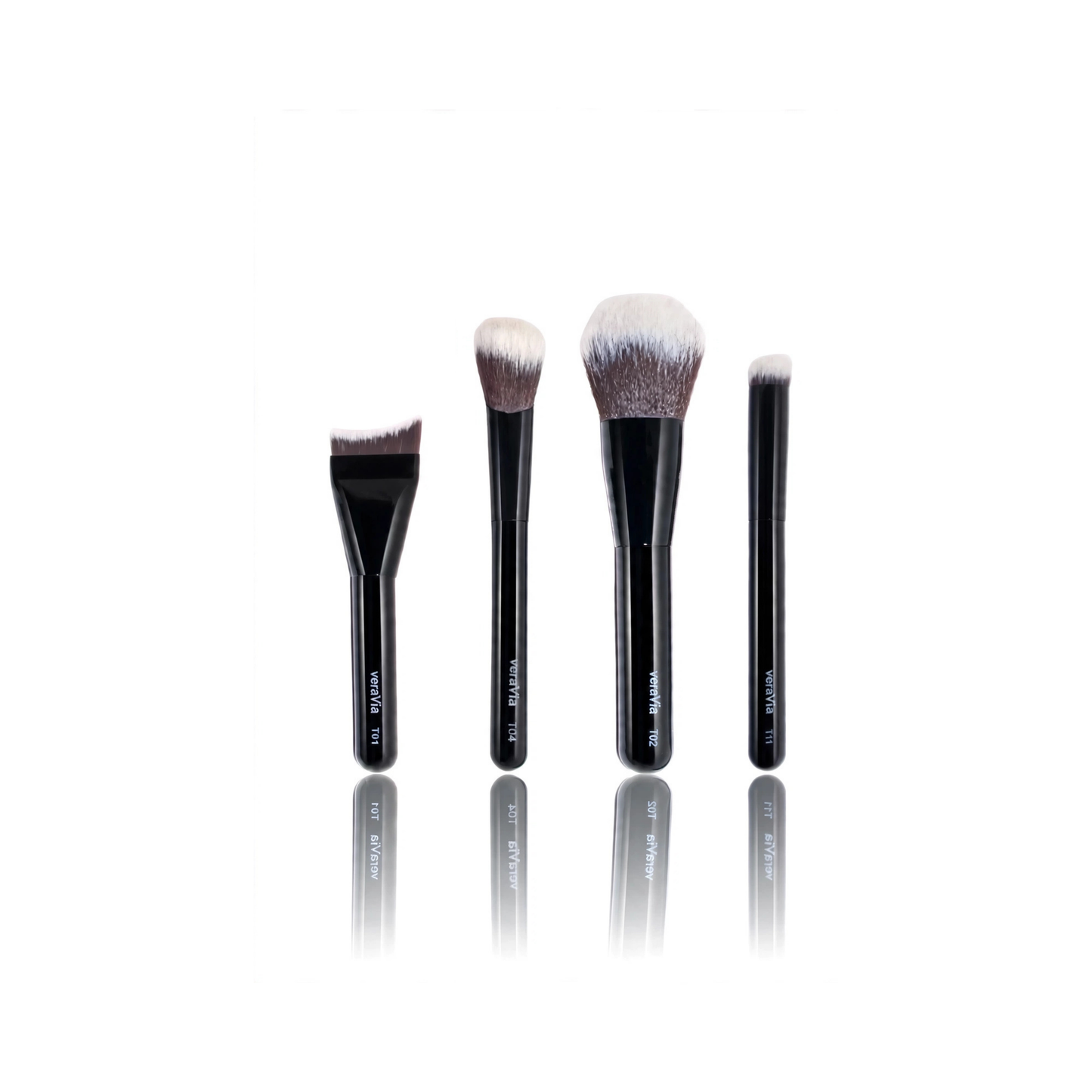 Lumibase Vegan Foundation Brush Set (4pc)