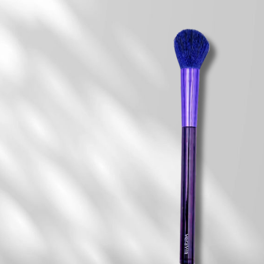 veraVia Amethyst Blush Makeup Brush - Angled Cheek Brush - VeraVia