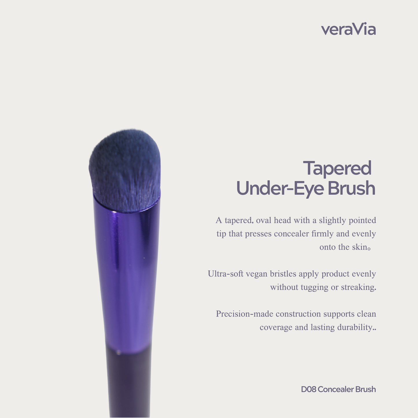veraVia Vegan Concealer Brush