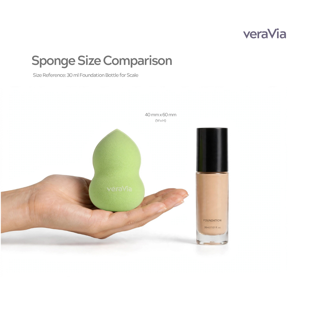 Hydrophilic Makeup Sponge | Gourd, Green