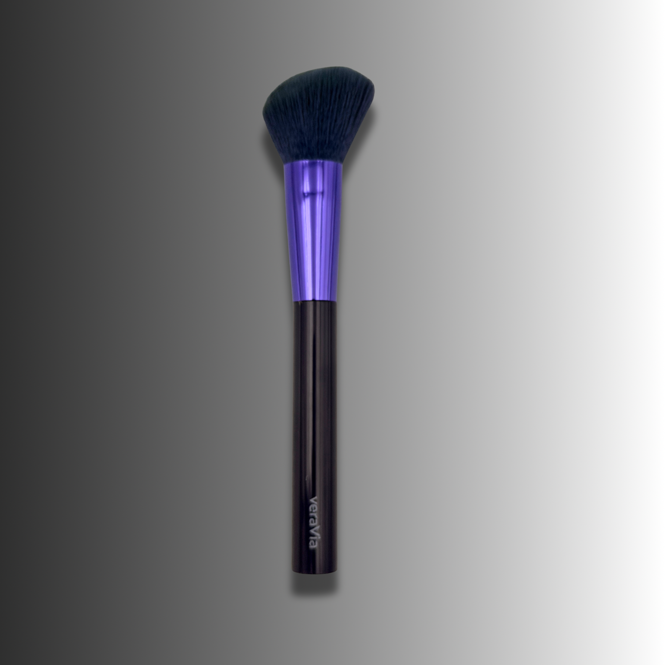 veraVia Amethyst Angled Contour Makeup Brush | Professional Sculpting