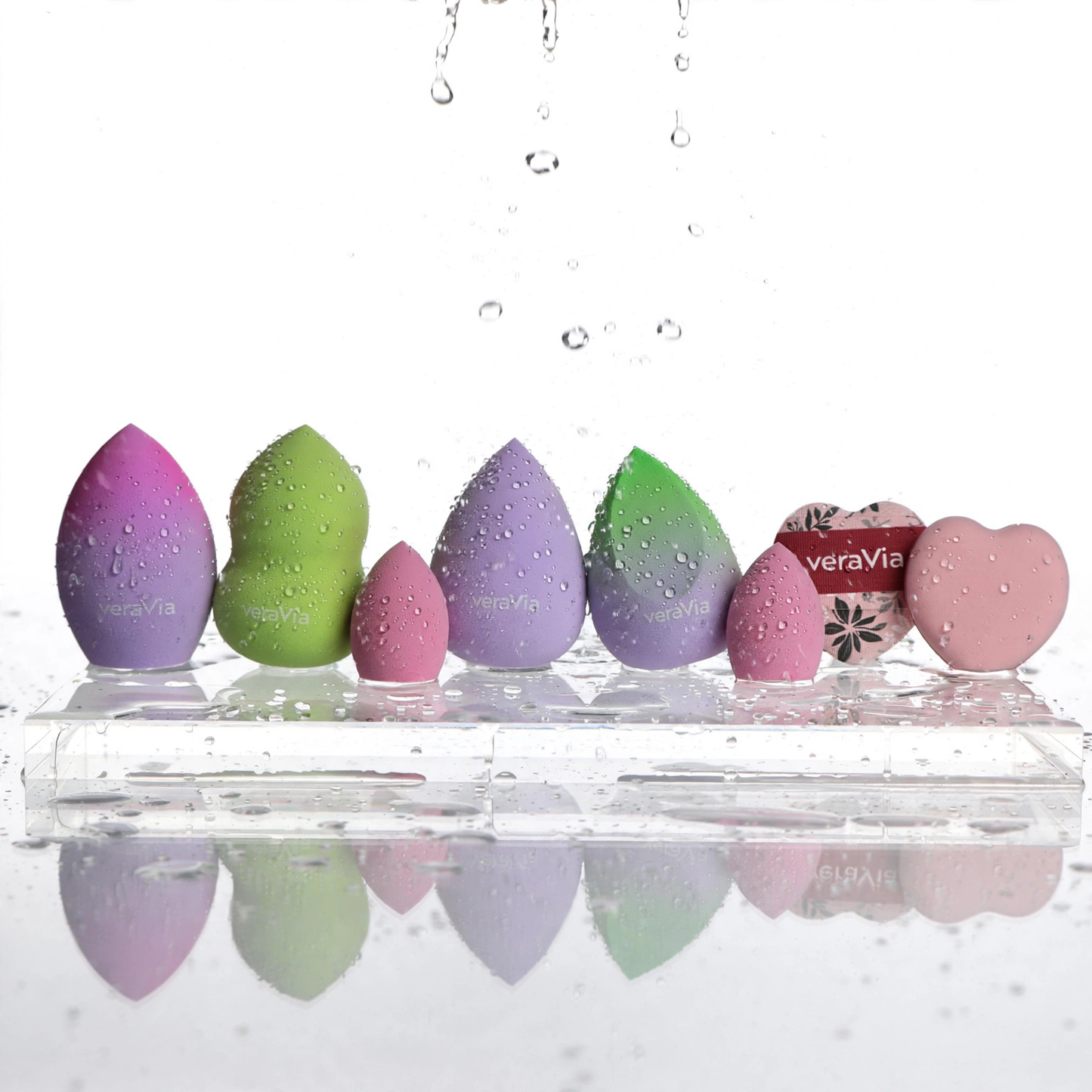 Hydrophilic Sponge & Puff Set (8pc)