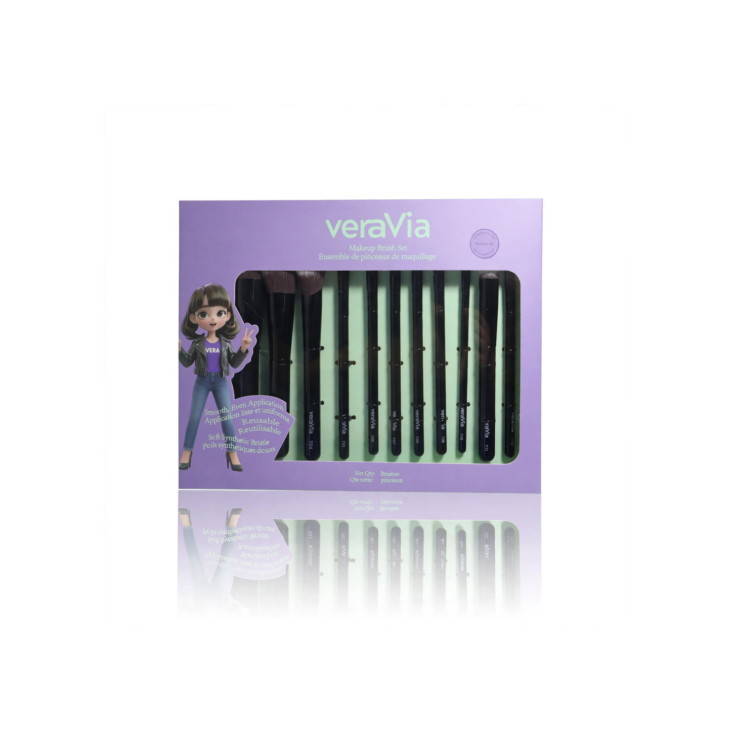 Flawless All Vegan Brush Set (12pc)