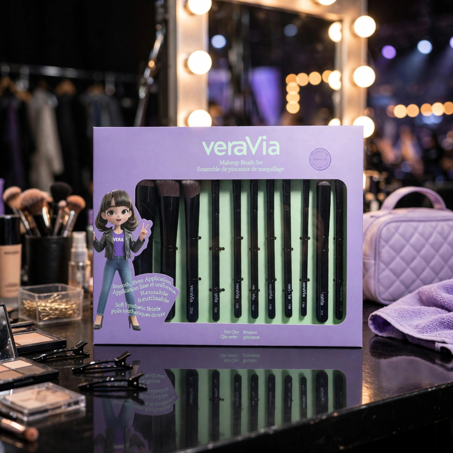 Flawless All Vegan Brush Set (12pc)