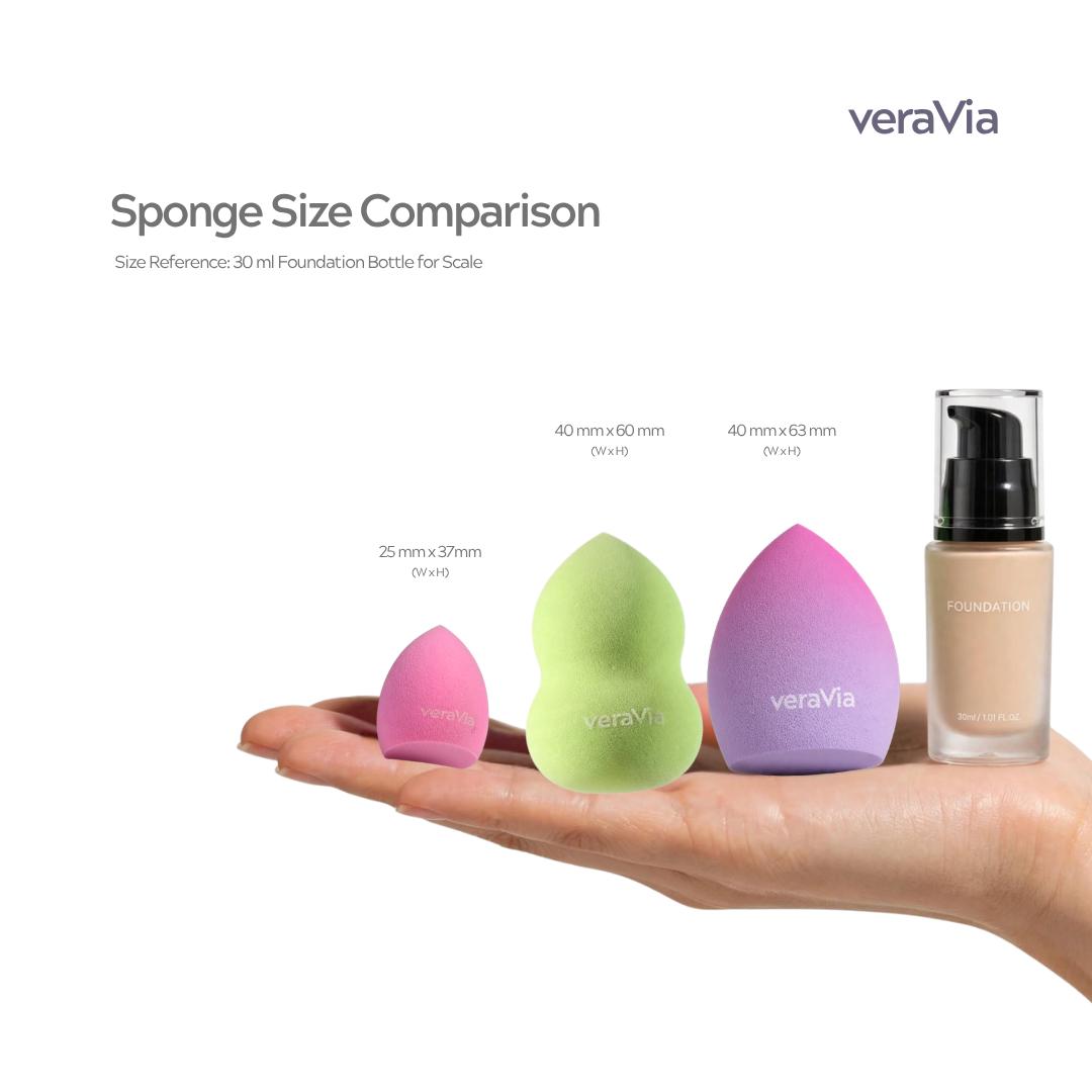 Blush Harmony Hydrophilic Sponge Set (3pc)