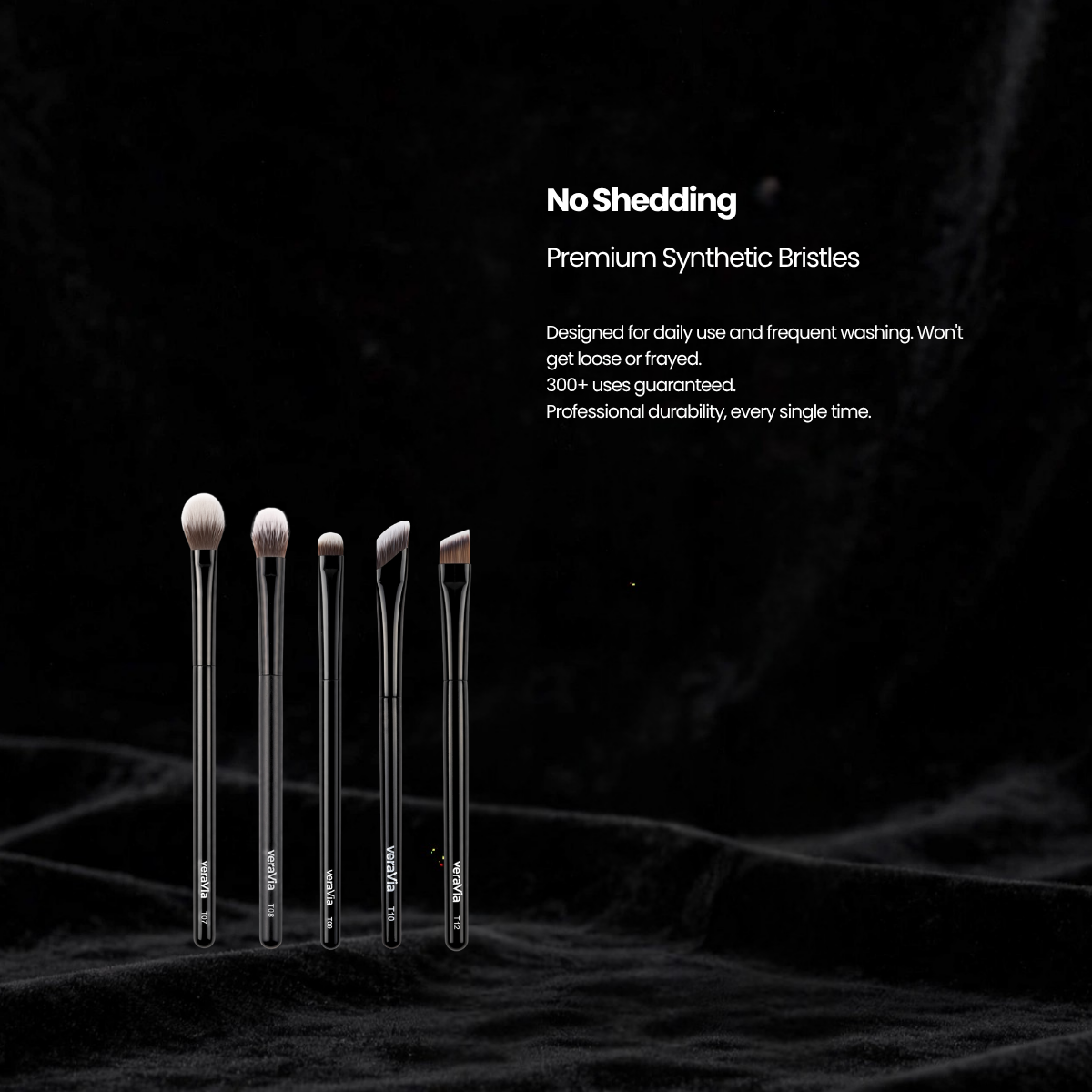 EyeLuxe Vegan Eye Brush Set (5pc)
