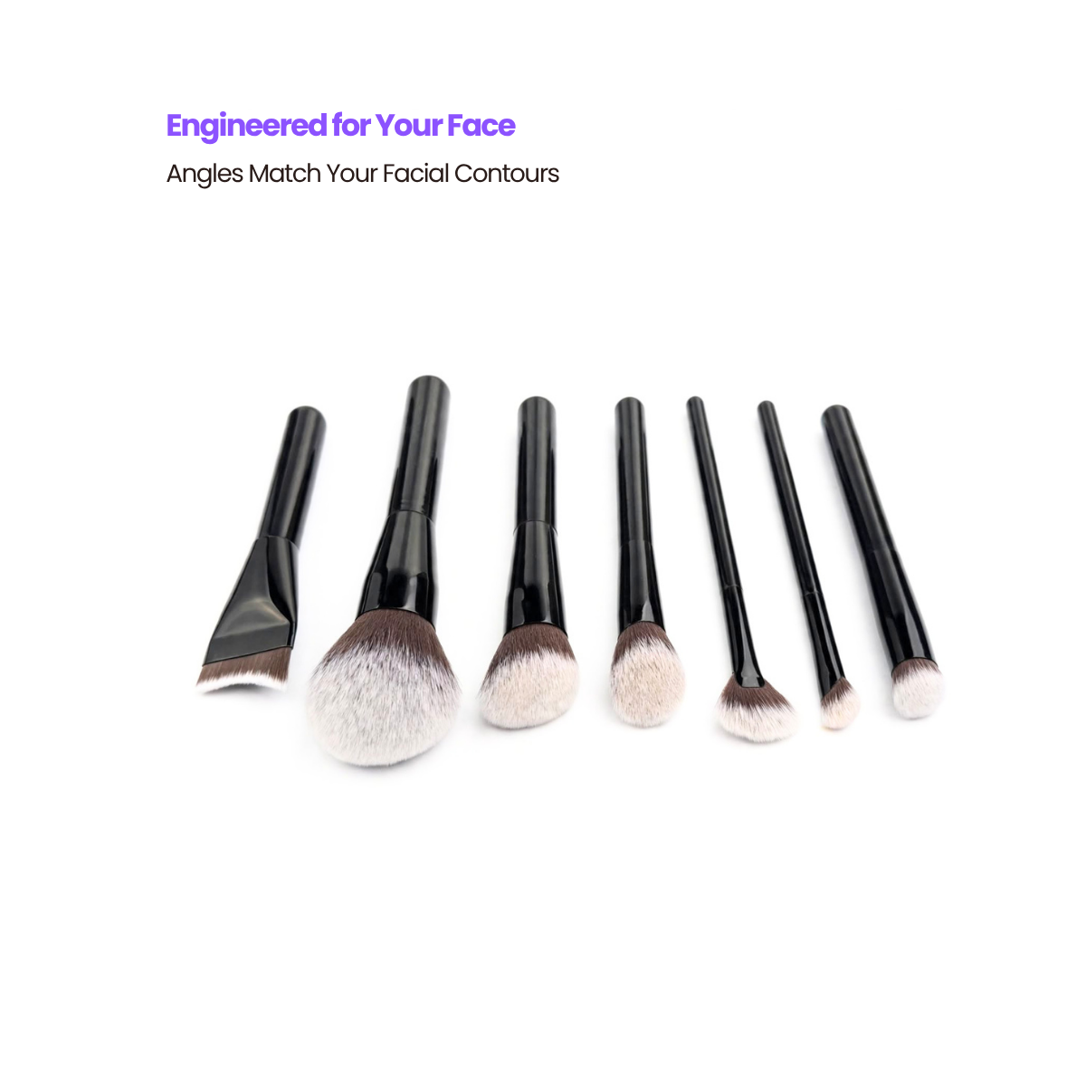 Lumiflawless Vegan Brush Set + Mini Puff (8pc)