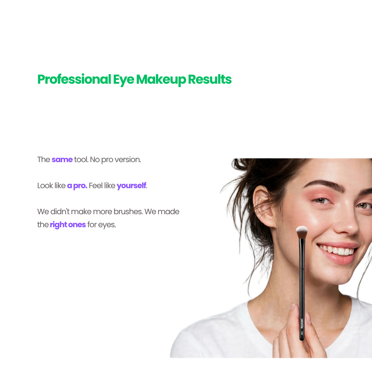 EyeEssence Vegan Eyeshadow Brush Set (3pc)