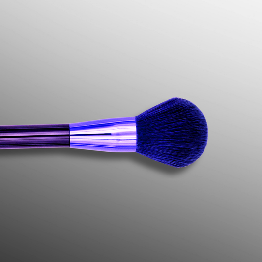 veraVia Amethyst Loose Powder Makeup Brush - Large Setting Brush - VeraVia