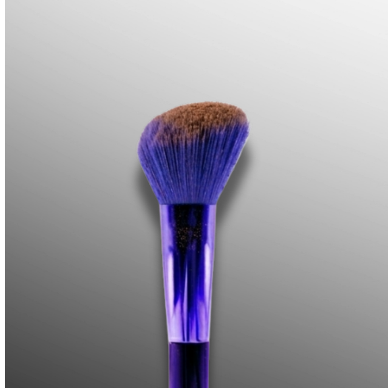 veraVia Amethyst Angled Contour Makeup Brush | Professional Sculpting - VeraVia