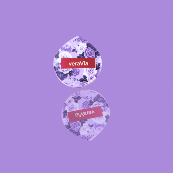 veraVia Stardust Teardrop Rubycell Powder Puff | Foundation Blender